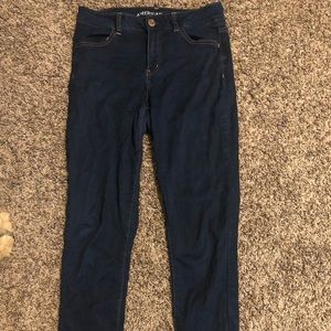 Dark wash American Eagle skinny jegging